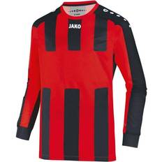 JAKO Milan L/S Jersey Kids - Sport Red/Black