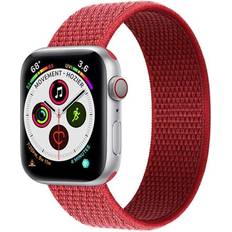 Lilla Armbånd CaseOnline Nylon Armband for Apple Watch 5 44mm