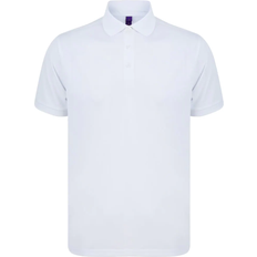 Henbury Adult Polo Shirt Unisex - White