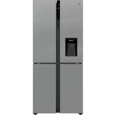 Hoover Fridge Freezers Hoover HSC818FXWDK Silver, Stainless Steel