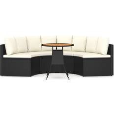 vidaXL 3064904 Outdoor Lounge Set, 1 Table incl. 4 Sofas