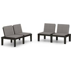 vidaXL 3059826 2-pack Banc de Jardin