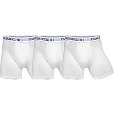 Base Bamboo Cotton Boxer 3-pack - White