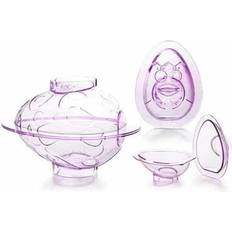 Morado Latas Ibili Easter Eggs Molde de Chocolate