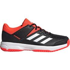 Tekstil Ketsjersportsko Børnesko adidas Junior Court Stabil - Core Black/Footwear White/Solar Red