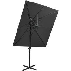 Blu Ombrelli da sole vidaXL Cantilever Umbrella with Double Top 250cm