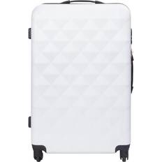 Lyserød kuffert Borg Living Diamond Hardcase Large Suitcase 70cm