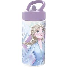 Disney Frozen*borraccia Con Cannuccia