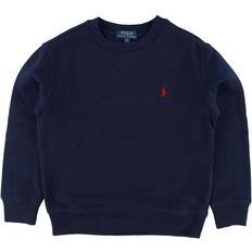 Ricamato Top Polo Ralph Lauren Felpa Blu Bambino - Ricamo