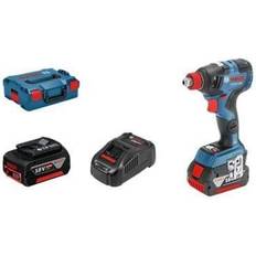 Bosch Høyre- / Venstregang Muttertrekkere Bosch GDX 18V-200 C Professional (2x5.0Ah)