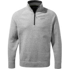 Craghoppers Turo Half Zip Top - Cloud Grey Stripe
