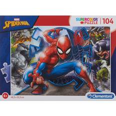 Clementoni Supercolor Puzzle Marvel Spider Man 104 Pieces