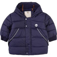 Timberland Mini Tree Logo Puffer Jacket - Navy