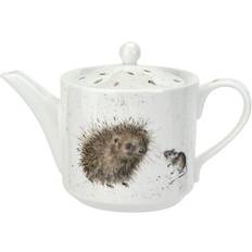 Handbemalt Teekannen Wrendale Designs Hedgehog & Mice Teekanne 0.6L