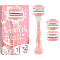 Gillette Venus Comfortglide Spa Breeze Razor + 3 Cartridges