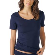 Mey Cotton Pure T-shirt - Night Blue