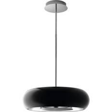 Island extractor hood AEG DLE0630B 90cm, Black