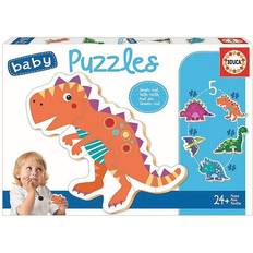 Dinosaurer Klassiske puslespil Educa Dinosaurs 5 Pieces