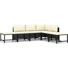 Günstig Lounge-Sets vidaXL 3059789 Lounge-Set, Tisch einschl. 4 Sofas