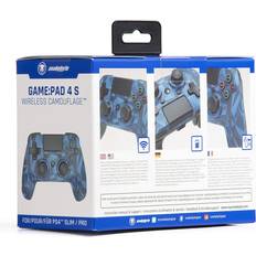 4S Wireless Gamepad (PS4/PS3) - Blue Camouflage