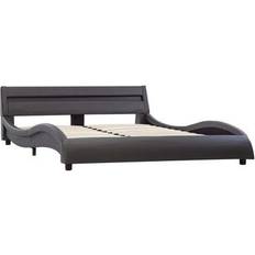 vidaXL Bed Frame with LED 57cm Bettrahmen
