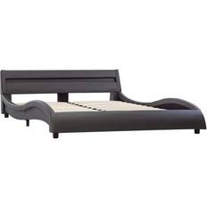 vidaXL Bed Frame with LED 57cm