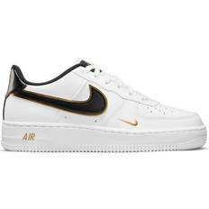 Children's Shoes Nike Air Force 1 LV8 GS - Black/Metallic Gold/White/Black