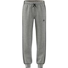 Adidas Boy's Essentials 3-Stripes Joggers - Medium Grey Heather/Black (GQ8899)