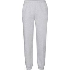 Fruit of the Loom Classic Elasticated Cuff Jog Pants - Heather Grey