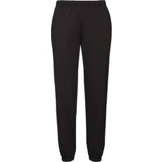 Classic Elasticated Cuff Jog Pants - Black
