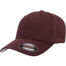 Flexfit Wooly Combed Cap Unisex - Maroon