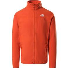 The north face 100 glacier full zip dame The North Face 100 Glacier Full Zip Fleece Jacket Men - Burnt Ochre