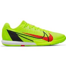 Femme - Vert Chaussures de football Nike Mercurial Vapor 14 Pro IC - Volt/Black/Bright Crimson