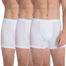 3 pack calida natural benefit boxer Calida Natural Benefit Longer Leg Boxer 3-pack - White