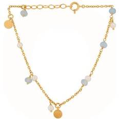 Pernille Corydon Afterglow Sea Bracelet - Gold/Agate/Pearls