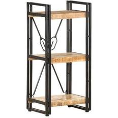 vidaXL Solid Mango Wood Bokhylla 80cm