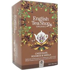 Te på rea English Tea Shop Chocolate Rooibos & Vanilla 40g 20st