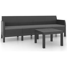 vidaXL 3079670 Loungeset, 1 Bord inkl. 1 Soffor