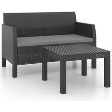 vidaXL 3079667 Loungeset, 1 Bord inkl. 1 Soffor