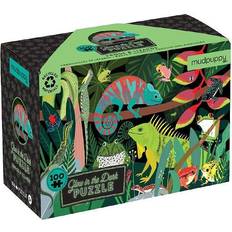 Frogs & Lizards Glow in the Dark Puzzle 100 Pieces