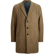 3XL Abrigos Jack & Jones Moulder Coat - Beige/Khaki