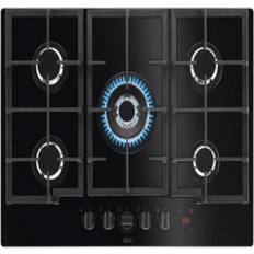 5 burner gas hob 75cm AEG HKB75450NB