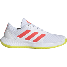 46 ⅓ - Damen Handballschuhe adidas ForceBounce Handball W - Cloud White/Solar Red/Acid Yellow