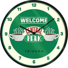 Friends Central Perk Green Veggklokke 24.5cm