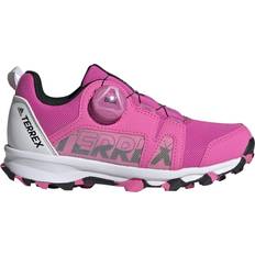 Pink Walking shoes adidas Kid's Terrex Boa Hiking - Screaming Pink/Core Black/Cloud White