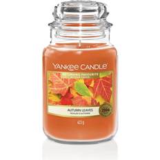 Yankee Candle Autumn Leaves Orange Duftlys 623g