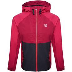 Dare 2b Kid's In the Lead II Hooded Waterproof Jacket - Duchess Pink/Berry Pink (DKW420-ET8)