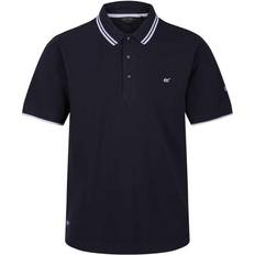 Regatta Talcott II Pique Polo Shirt - Navy/White