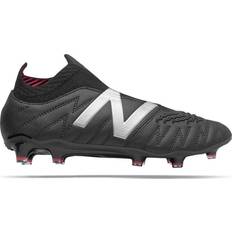 New Balance Chaussures de football New Balance Tekela V3+ Pro Leather FG M - Black With Pink Glo