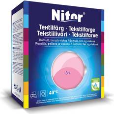 Rosa Tekstilfarger Nitor Textile Colour Pink 400g